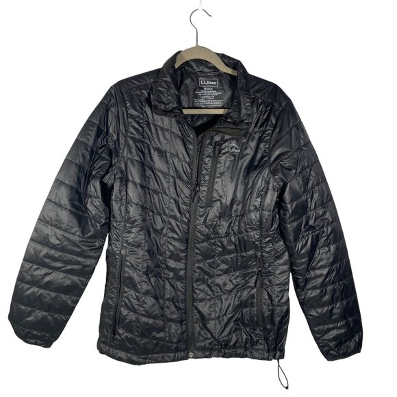 L.L.Bean Womens Packaway primaloft light puffer Jacket M Recycled Polyester Insu - Picture 1 of 9